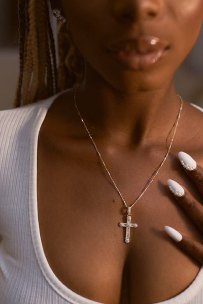 Genesis Cross Necklace