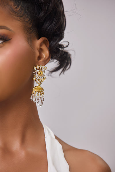 Rich Eye Earrings