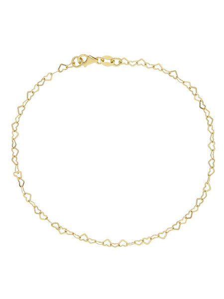 Infinity Hearts Anklet