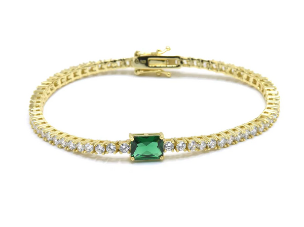 Gemma Tennis Bracelet
