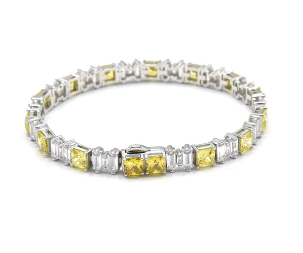 Lola Canary Tennis Bracelet