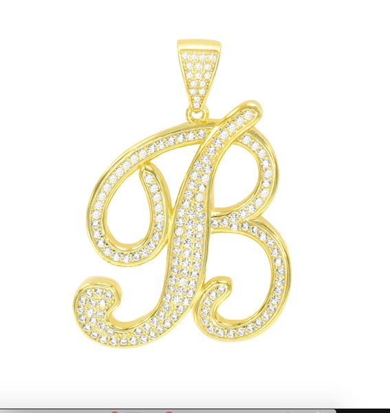 Cursive Initial Necklace