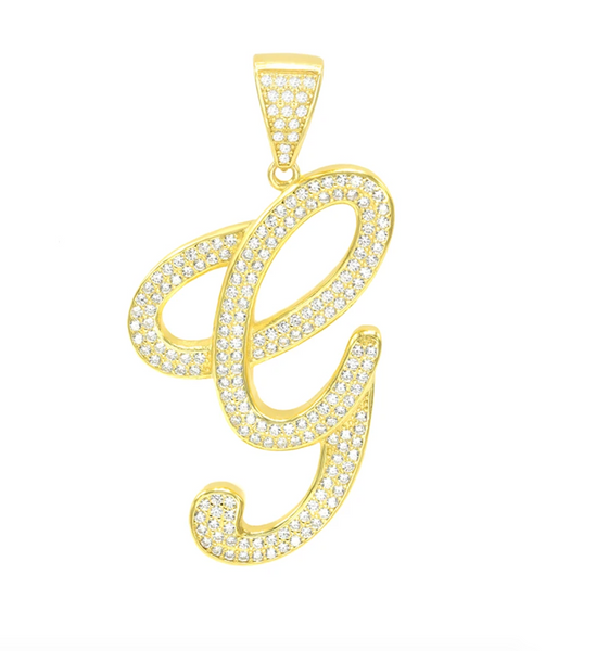 Cursive Initial Necklace