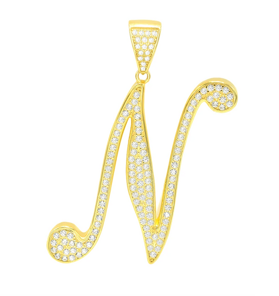 Cursive Initial Necklace