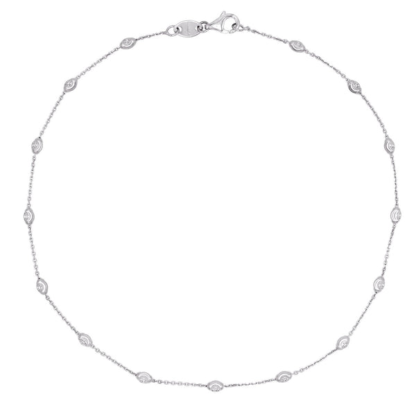 Pretty Moon Cut Anklet