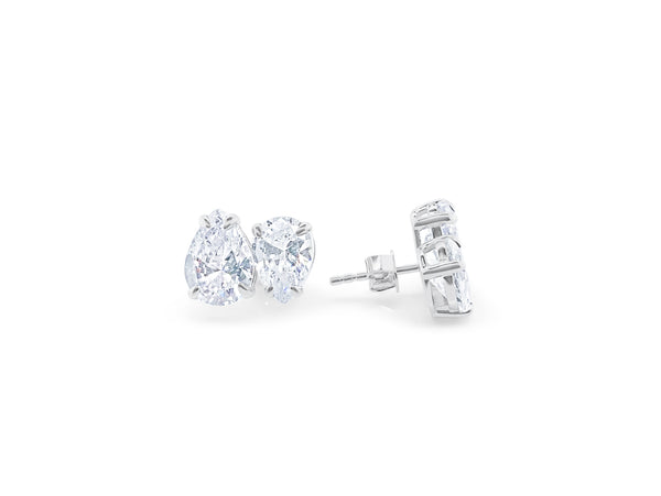 So Pear Stud Earrings