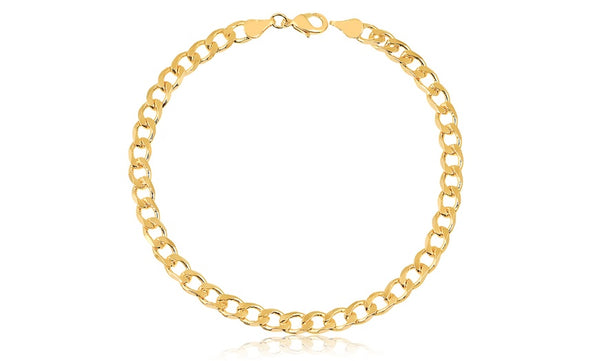 Thick Cuban Link Anklet