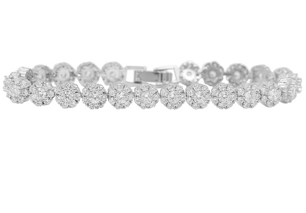 Icy Gworl Tennis Bracelet