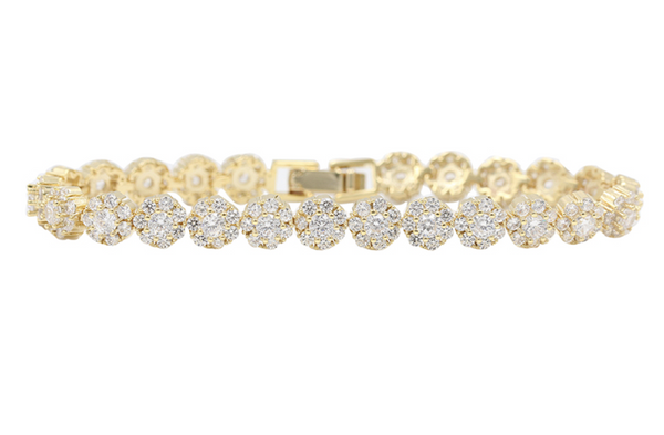 Icy Gworl Tennis Bracelet