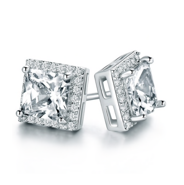Diamond Square Stud