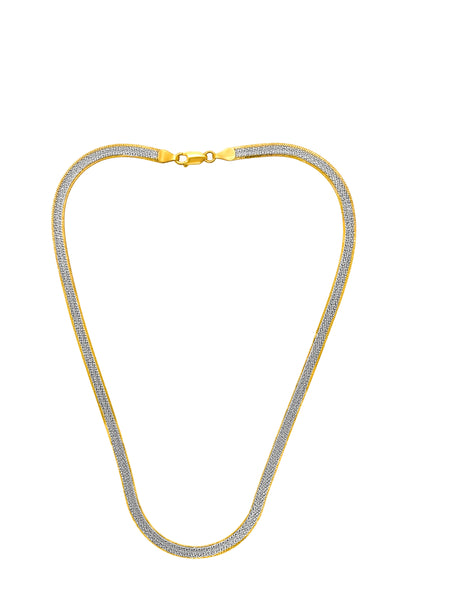 Diamond Herringbone Necklace