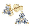 Clover Moissanite Studs