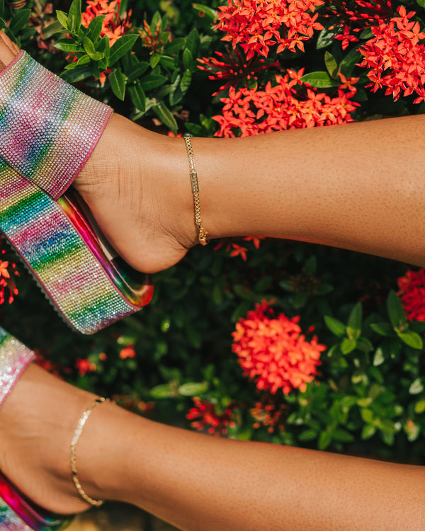 Bismark Tag Anklet