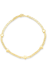 Gucci Link Heart Anklet