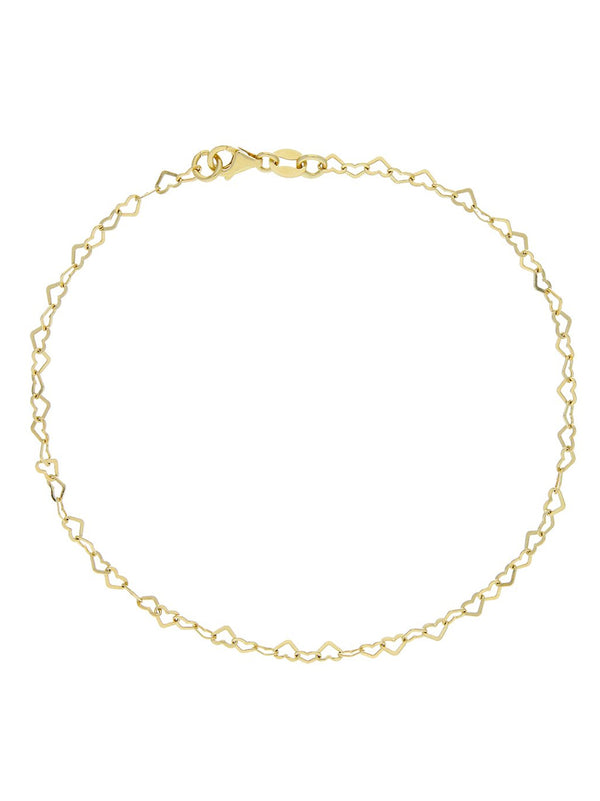 Infinity Hearts Anklet