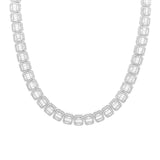Diamond Baguette Necklace