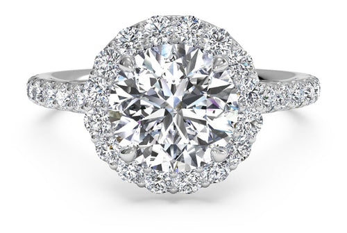 Halo Cushion Ring