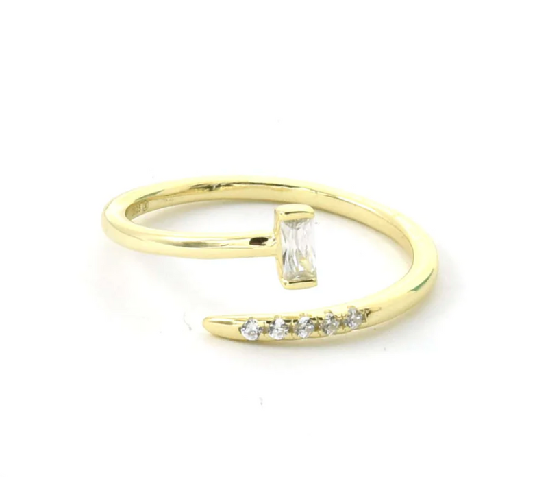 Diamond Nail Ring