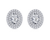 Halo Oval Studs
