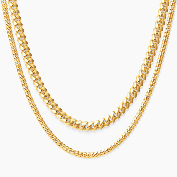 Cuban Link Chain Stack