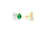 So Pear Stud Earrings