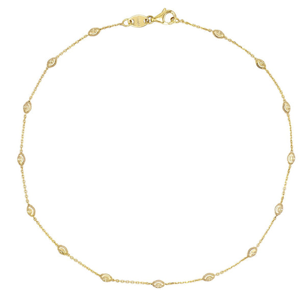 Pretty Moon Cut Anklet