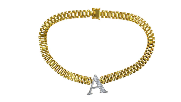 Timepiece Initial Choker