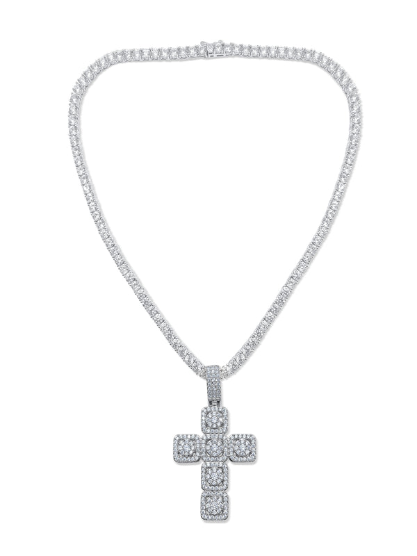 Mega Cross Necklace