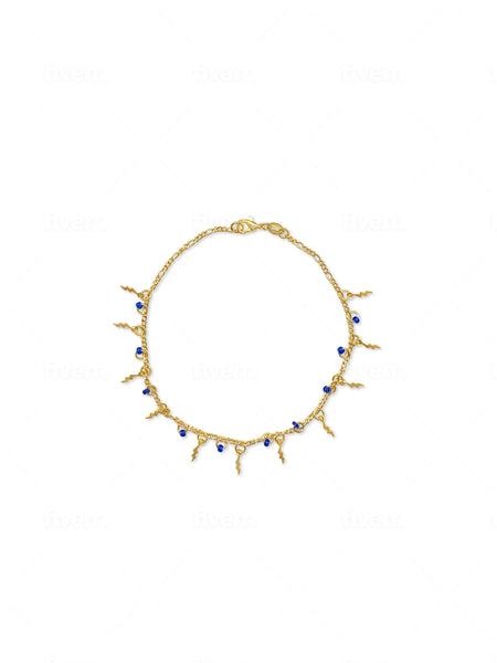 Diamond Cuban Anklet