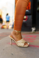 Diamond Herringbone Anklet