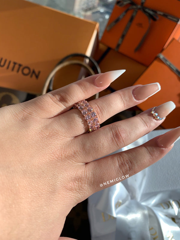 Pink Lena Ring