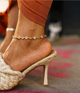 Diamond Gucci Puff Anklet