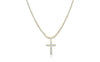 Diamanté Cross.Necklace