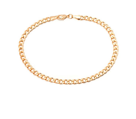 Diamond Cuban Anklet