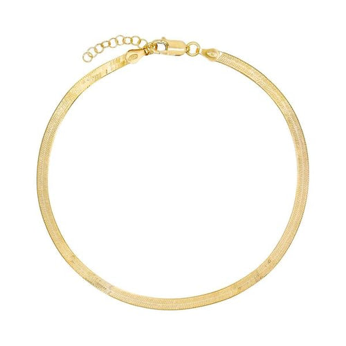 Herringbone Anklet