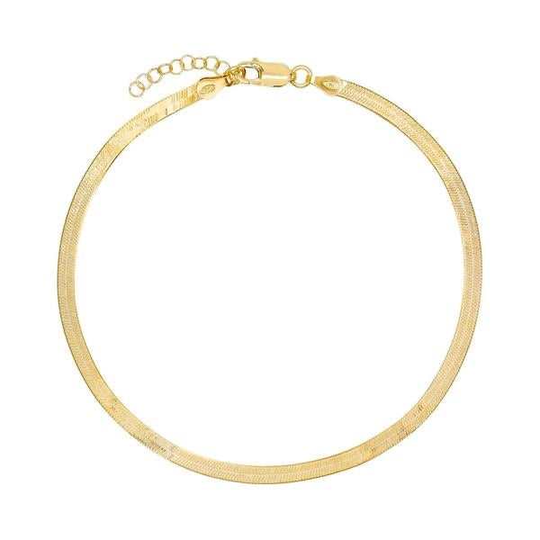 Herringbone Anklet