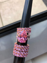 Pink Lena Ring