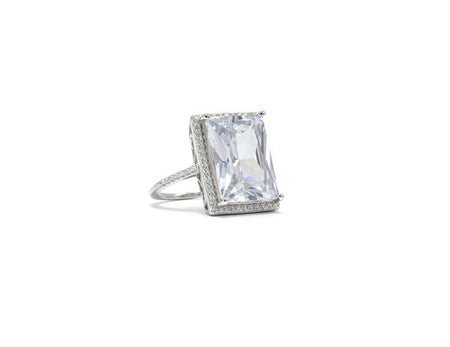 Crystal Initial Pendant